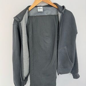 TNA Gray Hooded Jacket